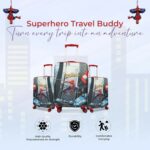 Novex Marvel Spiderman Kids Polycarbonate Trolley Bag for Boys Travel Luggage with 4 Spinner Wheel (18 Inch) - Image 4