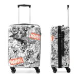 Novex Marvel Avenger Kids Trolley Bags for Travel Polycarbonate Luggage /Suitcase with 4 Wheel (Black,22 Inch) - Image 5