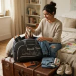 3 Piece Travel Duffel Bag Set – Lightweight Shoulder Strap - Image 6