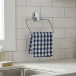 Wall Mounted Square Towel Ring Holder Bathroom Napkin Hanger - Image 6