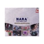 NARA Polymer Clay Multi Color DIY Craft Modeling Clay Kit for Art & Jewelry Making (40pc, 18 Colour) - Image 6