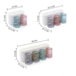 Self adhesive Toothbrush Holder 2 cup set - Image 3