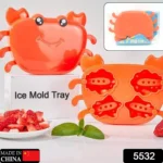 Creative Crab Shape Ice Mold Tray Silicone Ice Cube Maker Fun Cartoon Ice Tray (1 Pc) - Image 5