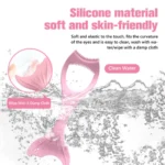 Multifunctional Easy To Clean Curved Silicone Eyeliner (1 Pc) - Image 3
