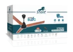 Zadap STROM 900mm High Speed BLDC Ceiling Fan with Remote(Smoke Brown) - Image 6