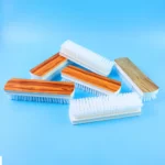 Veepee 6-Piece Washing and Cleaning Scrub Brush Set – (Multi-Color Bristles)