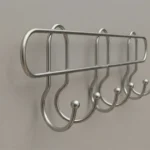 Premium Wall Mounted Metal Multi Hook Rack (1 Pc) - Image 3