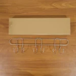 Premium Wall Mounted Metal Multi Hook Rack (1 Pc) - Image 5