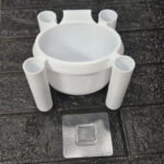 Drainmax Wall Mounted Toothbrush Holder Bathroom Organizer Rack (Pack of 2 ) - Image 5