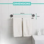 Self-Adhesive Towel Rod - (1 Pc) - Image 2