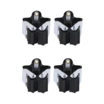 Multifunction Wall Mount Garage Holder for Mop / Broom / Hanger (4 Pcs Set) - Image 4