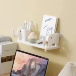 Elephant-Shaped Wall Shelf – No-Punch Mini Organizer for Kitchen & Bathroom - Image 2