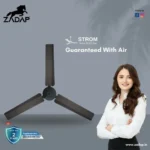 Zadap STROM 900mm High Speed BLDC Ceiling Fan with Remote(Smoke Brown) - Image 2